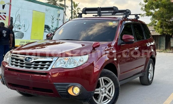 Nunua Ilio tumika Subaru Forester Nyekundu Gari ndani ya Dar es Salaam nchini Dar es Salaam