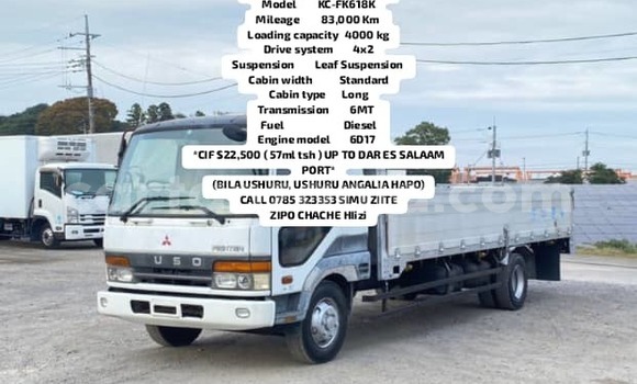 Buy Import Mitsubishi Fuso Fighter Silver Truck in Dar es Salaam in Dar es Salaam