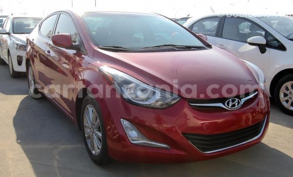 Buy Import Hyundai Elantra Red Car in Import - Dubai in Arusha