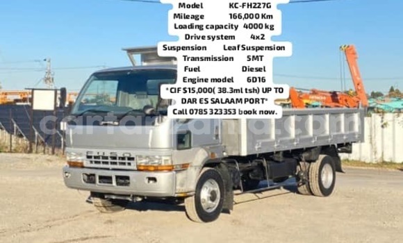 Nunua Imported Mitsubishi Fuso Fighter Fedha Lori ndani ya Dar es Salaam nchini Dar es Salaam