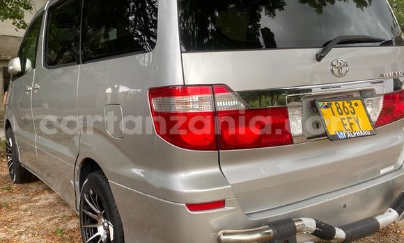 Buy Used Toyota Alphard Silver Car in Dar es Salaam in Dar es Salaam