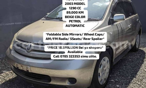 Buy New Toyota IST Silver Car in Dar es Salaam in Dar es Salaam