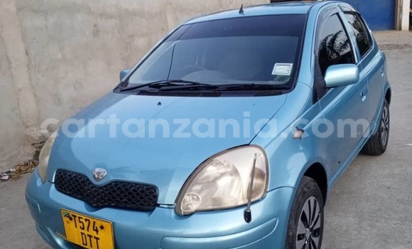 Buy Used Toyota Vitz Blue Car in Dar es Salaam in Dar es Salaam