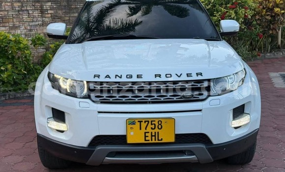 Buy Used Land Rover Range Rover Evoque White Car in Dar es Salaam in Dar es Salaam