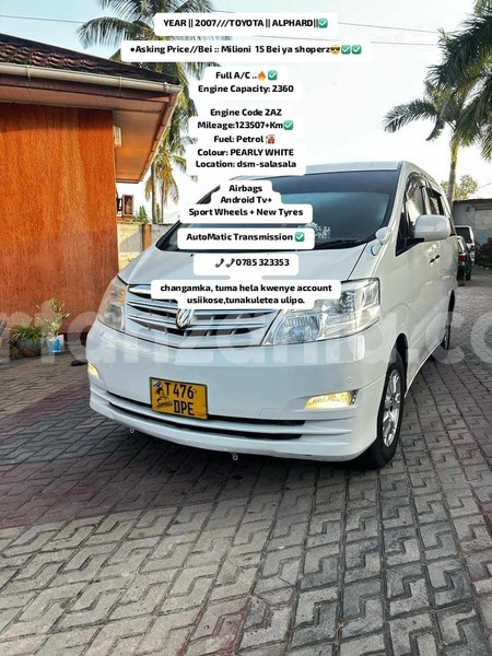 Big with watermark toyota alphard dar es salaam dar es salaam 27810