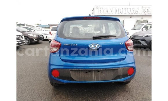 Buy Import Hyundai i10 Blue Car in Import - Dubai in Arusha