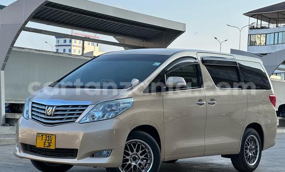 Nunua Ilio tumika Toyota Vellfire Kijani Gari ndani ya Dar es Salaam nchini Dar es Salaam