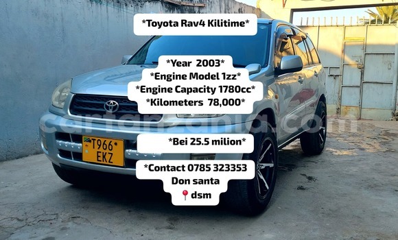Nunua Ilio tumika Toyota RAV4 Fedha Gari ndani ya Dar es Salaam nchini Dar es Salaam