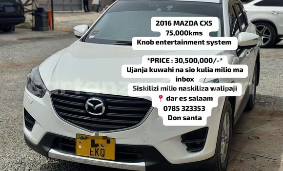 Nunua Ilio tumika Mazda CX-5 Nyeupe Gari ndani ya Dar es Salaam nchini Dar es Salaam