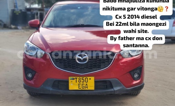 Nunua Ilio tumika Mazda CX-5 Nyekundu Gari ndani ya Dar es Salaam nchini Dar es Salaam