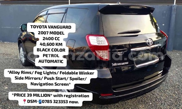 Buy New Toyota Vanguard Black Car in Dar es Salaam in Dar es Salaam