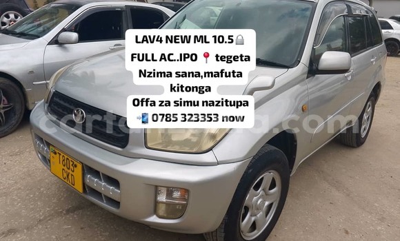Buy Used Toyota RAV4 Silver Car in Dar es Salaam in Dar es Salaam