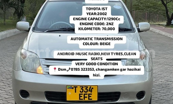 Buy Used Toyota IST Beige Car in Dar es Salaam in Dar es Salaam Buy Used Toyota IST Beige Car in Dar es Salaam in Dar es Salaam