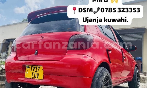 Buy Used Toyota Vitz Red Car in Dar es Salaam in Dar es Salaam