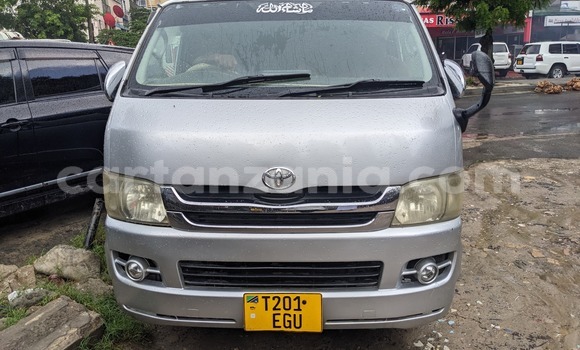 Buy Used Toyota Hiace Silver Car in Dar es Salaam in Dar es Salaam
