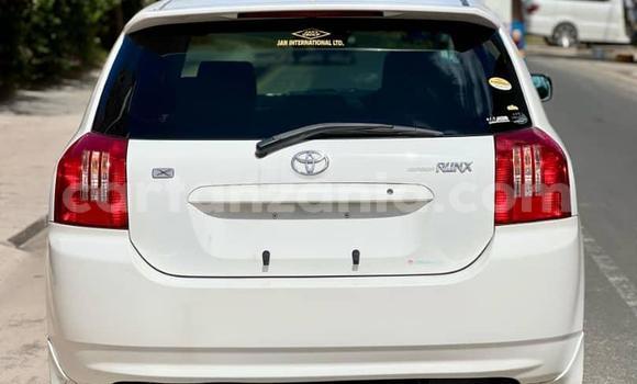 Buy Used Toyota Runx White Car in Dar es Salaam in Dar es Salaam Buy Used Toyota Runx White Car in Dar es Salaam in Dar es Salaam