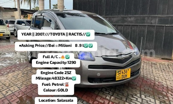 Buy Used Toyota Ractis Silver Car in Dar es Salaam in Dar es Salaam Buy Used Toyota Ractis Silver Car in Dar es Salaam in Dar es Salaam