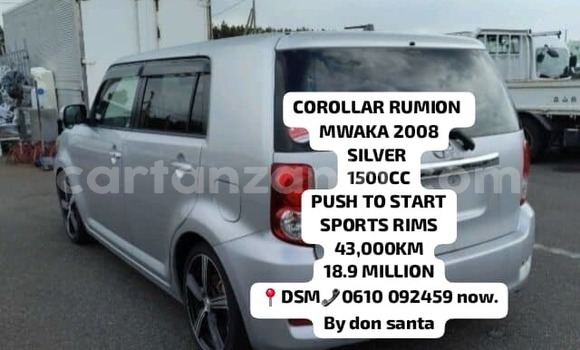 Buy New Toyota Corolla Rumion Silver Car in Dar es Salaam in Dar es Salaam Buy New Toyota Corolla Rumion Silver Car in Dar es Salaam in Dar es Salaam