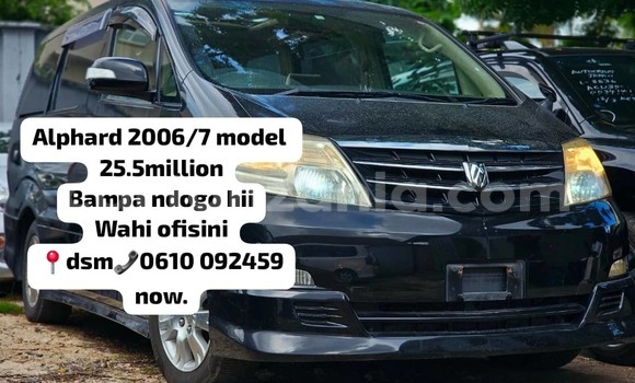 Buy New Toyota Alphard Black Car in Dar es Salaam in Dar es Salaam