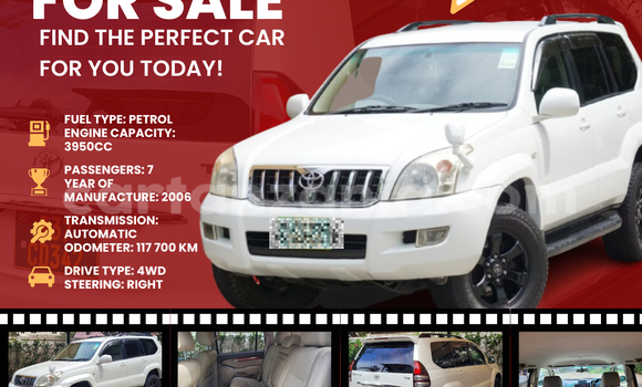 Nunua Ilio tumika Toyota Land Cruiser Prado Nyeupe Gari ndani ya Dar es Salaam nchini Dar es Salaam