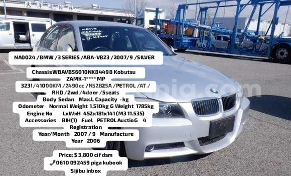 Buy Import BMW 3–Series Silver Car in Dar es Salaam in Dar es Salaam