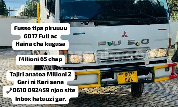 Buy Used Mitsubishi Fuso Fighter White Truck in Dar es Salaam in Dar es Salaam Buy Used Mitsubishi Fuso Fighter White Truck in Dar es Salaam in Dar es Salaam