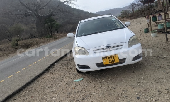 Buy Used Toyota Runx White Car in Dar es Salaam in Dar es Salaam Buy Used Toyota Runx White Car in Dar es Salaam in Dar es Salaam
