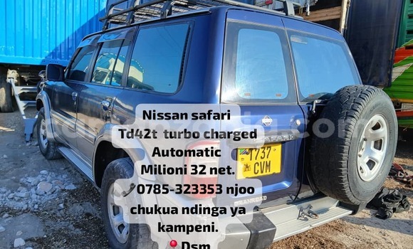 Buy Used Nissan Safari Blue Car in Dar es Salaam in Dar es Salaam Buy Used Nissan Safari Blue Car in Dar es Salaam in Dar es Salaam