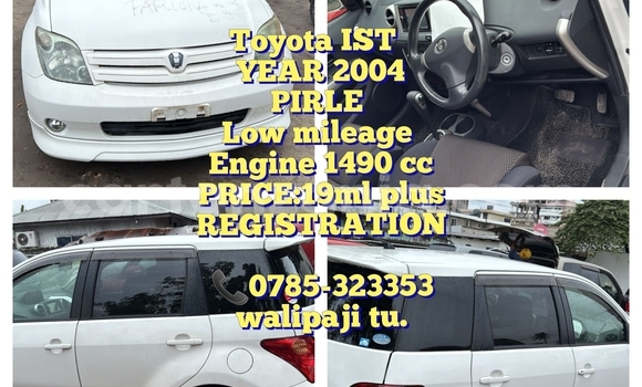 Buy Used Toyota IST White Car in Dar es Salaam in Dar es Salaam Buy Used Toyota IST White Car in Dar es Salaam in Dar es Salaam