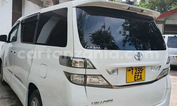 Buy Used Toyota Vellfire White Car in Dar es Salaam in Dar es Salaam Buy Used Toyota Vellfire White Car in Dar es Salaam in Dar es Salaam