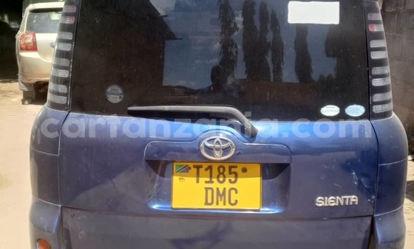 Buy Used Toyota Sienta Blue Car in Dar es Salaam in Dar es Salaam Buy Used Toyota Sienta Blue Car in Dar es Salaam in Dar es Salaam