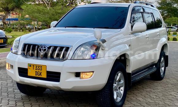 Buy Used Toyota Land Cruiser Prado White Car in Dar es Salaam in Dar es Salaam