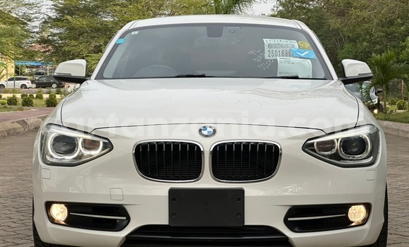 Buy Import BMW 1-Series White Car in Dar es Salaam in Dar es Salaam
