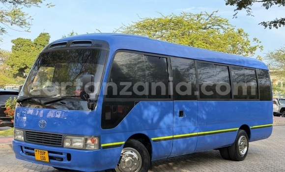 Buy Used Toyota Coaster Blue Car in Dar es Salaam in Dar es Salaam Buy Used Toyota Coaster Blue Car in Dar es Salaam in Dar es Salaam