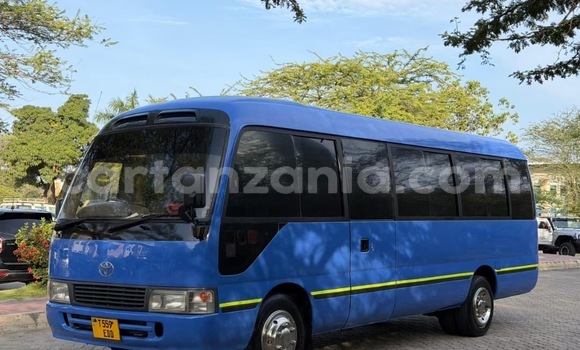 Buy Used Toyota Coaster Blue Car in Dar es Salaam in Dar es Salaam Buy Used Toyota Coaster Blue Car in Dar es Salaam in Dar es Salaam