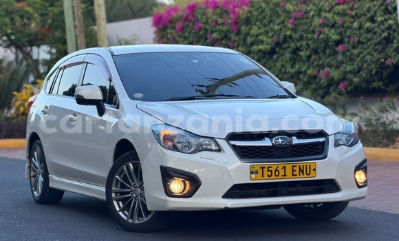 Buy Used Subaru Impreza White Car in Dar es Salaam in Dar es Salaam