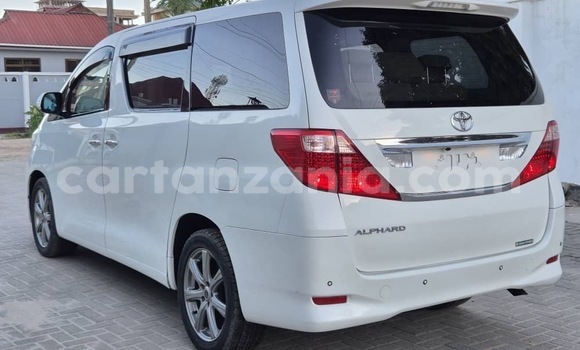 Buy Import Toyota Alphard White Car in Dar es Salaam in Dar es Salaam Buy Import Toyota Alphard White Car in Dar es Salaam in Dar es Salaam