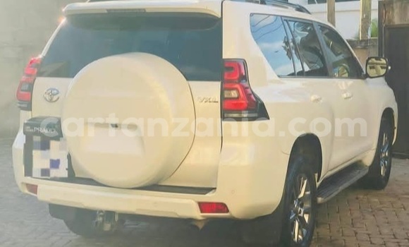 Nunua Mpya Toyota Land Cruiser Prado Nyeupe Gari ndani ya Dar es Salaam nchini Dar es Salaam