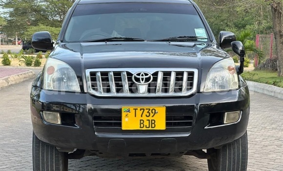 Buy Used Toyota Land Cruiser Prado Black Car in Dar es Salaam in Dar es Salaam