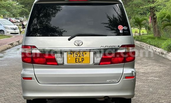 Buy Used Toyota Alphard Silver Car in Dar es Salaam in Dar es Salaam