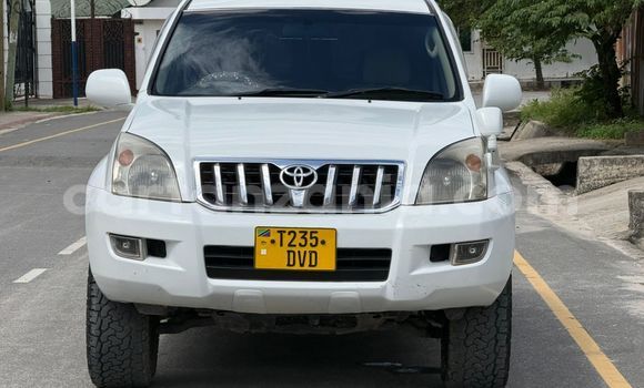 Buy Used Toyota Prado White Car in Dar es Salaam in Dar es Salaam