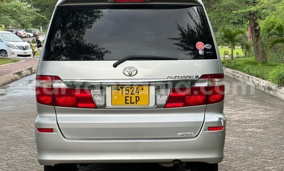 Buy Used Toyota Alphard Silver Car in Dar es Salaam in Dar es Salaam Buy Used Toyota Alphard Silver Car in Dar es Salaam in Dar es Salaam