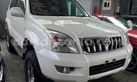 Buy Import Toyota Land Cruiser Prado White Car in Dar es Salaam in Dar es Salaam