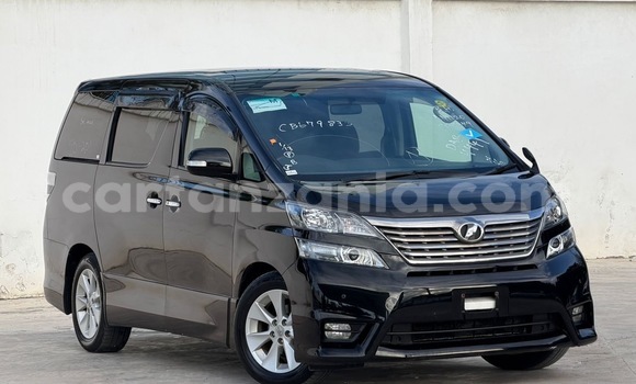 Nunua Imported Toyota Vellfire Nyeusi Gari ndani ya Dar es Salaam nchini Dar es Salaam