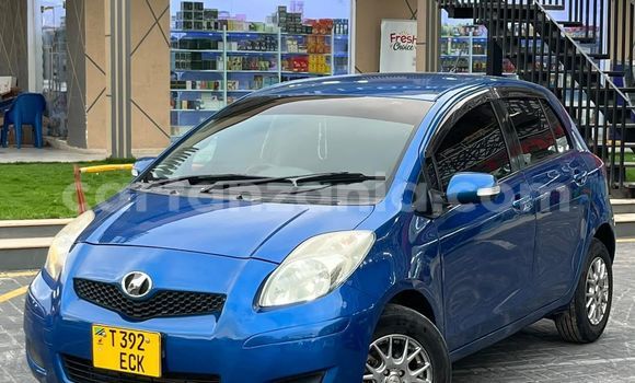 Buy Used Toyota Vitz Blue Car in Dar es Salaam in Dar es Salaam