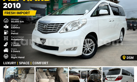 Buy New Toyota Alphard White Car in Dar es Salaam in Dar es Salaam Buy New Toyota Alphard White Car in Dar es Salaam in Dar es Salaam