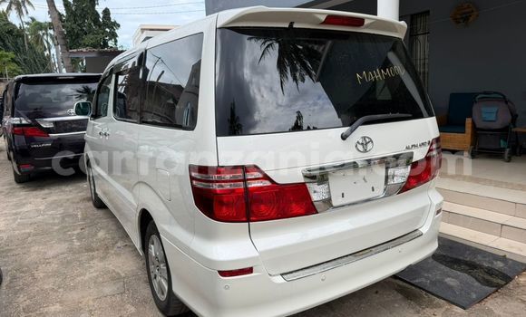 Buy Import Toyota Alphard White Car in Dar es Salaam in Dar es Salaam Buy Import Toyota Alphard White Car in Dar es Salaam in Dar es Salaam