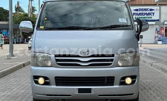 Buy Import Toyota Hiace Silver Car in Dar es Salaam in Dar es Salaam