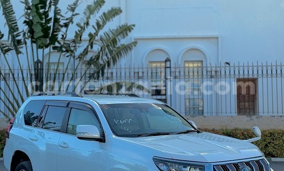 Buy Import Toyota Land Cruiser Prado White Car in Dar es Salaam in Dar es Salaam