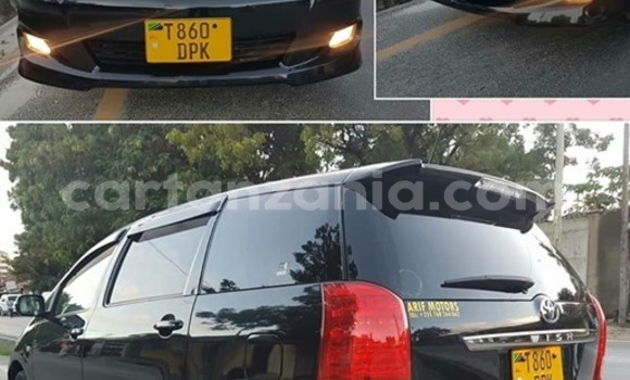 Buy Used Toyota Wish Black Car in Dar es Salaam in Dar es Salaam Buy Used Toyota Wish Black Car in Dar es Salaam in Dar es Salaam